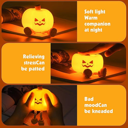 🔥Final 3 Hours: 60% OFF - Halloween Pumpkin Night Light🎃