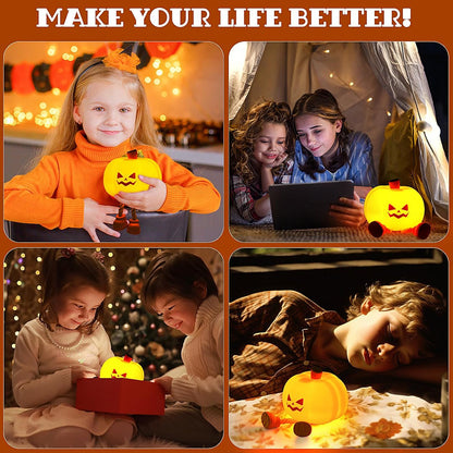 🔥Final 3 Hours: 60% OFF - Halloween Pumpkin Night Light🎃