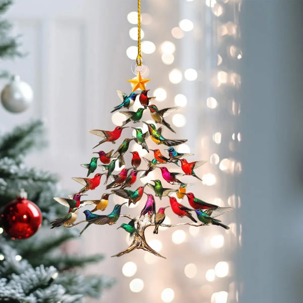 🔥Final 3 Hours: 80% OFF - 🐦🎄Hummingbird Christmas Ornament