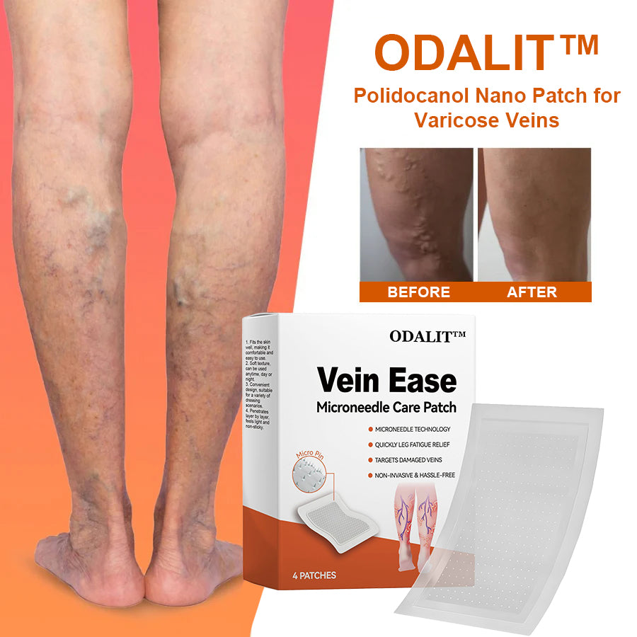 🔥Final 3 Hours: 80% OFF - ODALIT™ Vein Ease Microneedle Care Patch