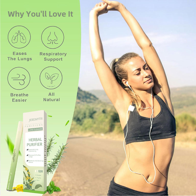 JEREMYTIS™ Mullein Diffuser & Relaxation Stick – Soothes Lungs, Detoxifies, Freshens Breath