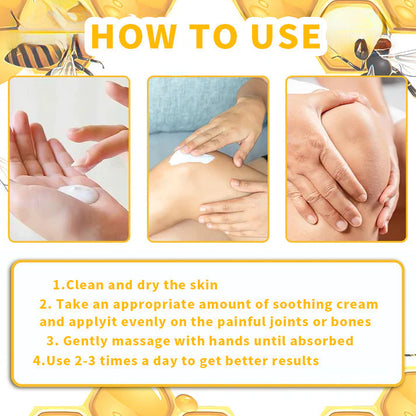 🔥Final 3 Hours: 80% OFF - ODALIT™ Botulinum Toxin & Bee Venom Pain-Relief Bone Healing Cream🐝