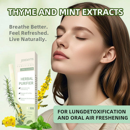 JEREMYTIS™ Mullein Diffuser & Relaxation Stick – Soothes Lungs, Detoxifies, Freshens Breath