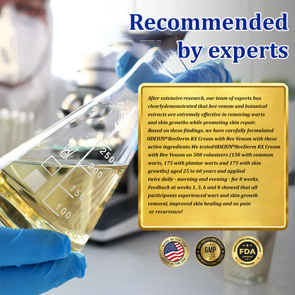 🔥Final 3 Hours: 80% OFF - ODEIUN® BeeDerm RX Cream, Painless, Targeted Treatment for Warts, Skin Tags, Skin Lesions, Infections, Cysts, and Scars💛