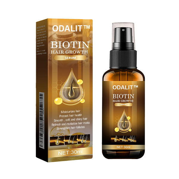 🔥Final 3 Hours: 80% OFF - ODALIT™ Biotin Hair Growth Serum