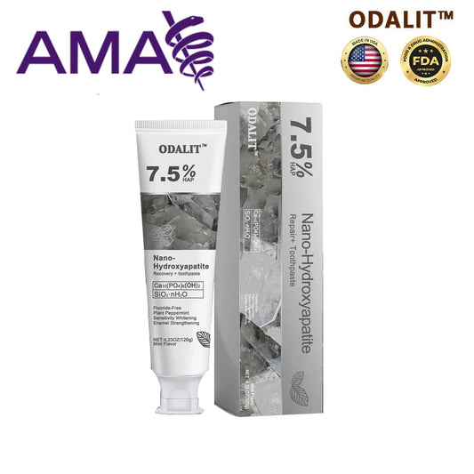 🔥Final 3 Hours: 80% OFF - ODALIT™ Fluoride-Free Nano-Hydroxyapatite Toothpaste