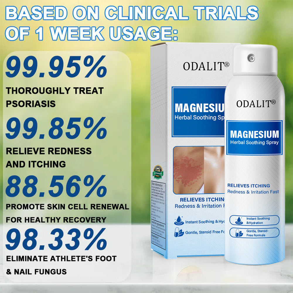 🔥Final 3 Hours: 80% OFF - ODALIT® Magnesium Herbal Soothing Spray