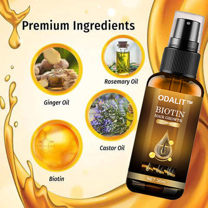 🔥Final 3 Hours: 80% OFF - ODALIT™ Biotin Hair Growth Serum