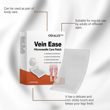 🔥Final 3 Hours: 80% OFF - ODALIT™ Vein Ease Microneedle Care Patch