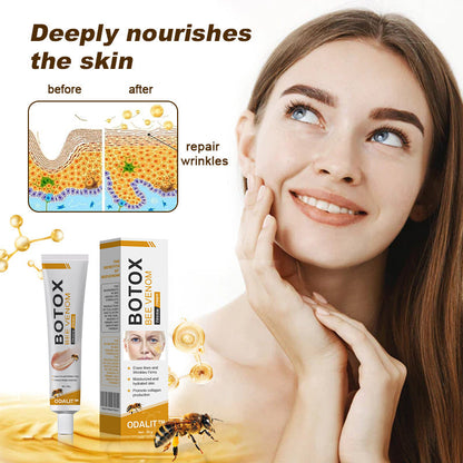 🔥Final 3 Hours: 80% OFF - ODALIT™ Botox Bee Venom Wrinkle Removal Cream🐝