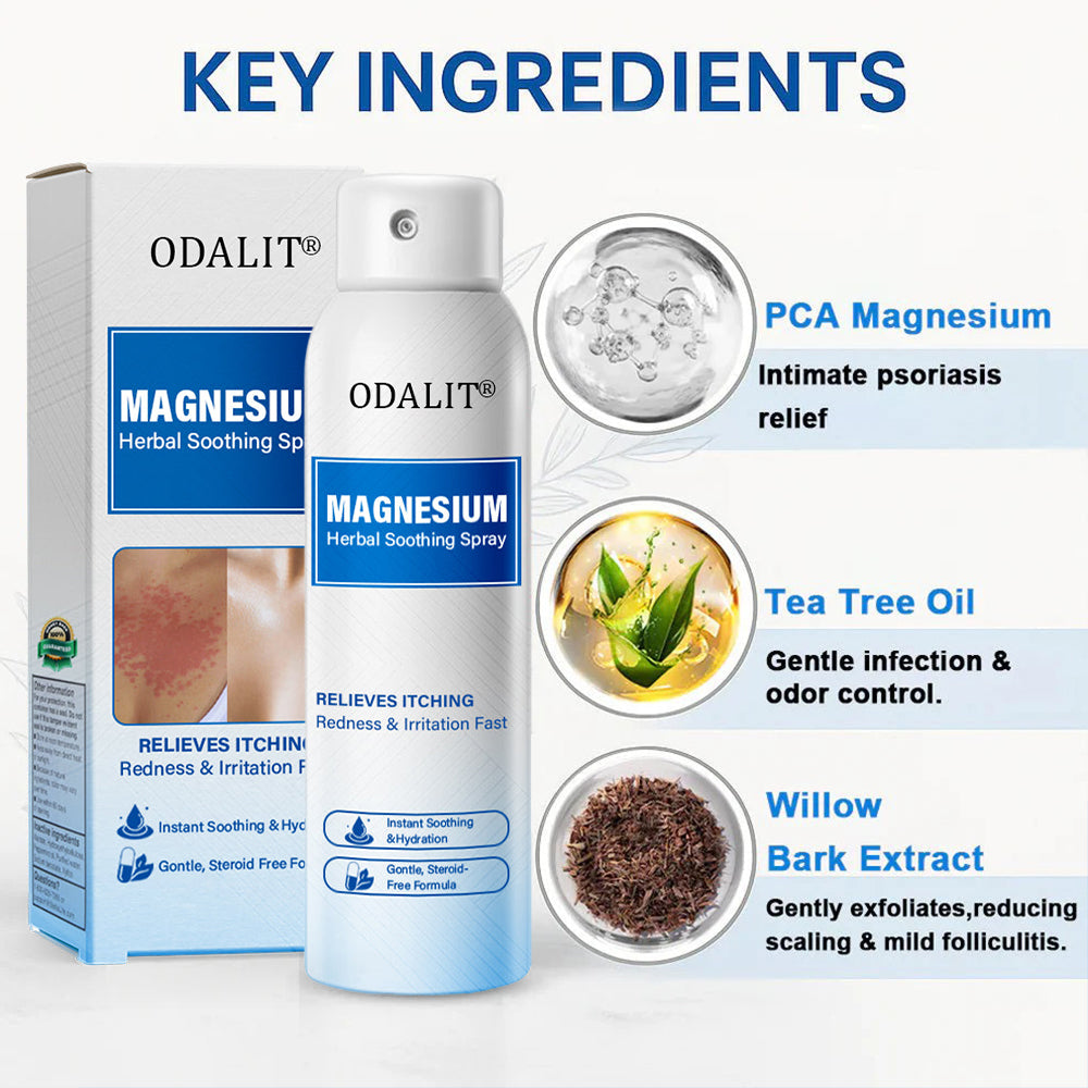 🔥Final 3 Hours: 80% OFF - ODALIT® Magnesium Herbal Soothing Spray