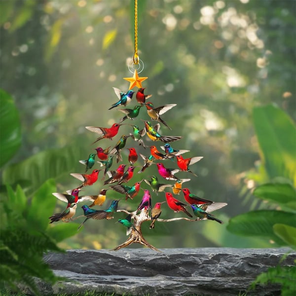 🔥Final 3 Hours: 80% OFF - 🐦🎄Hummingbird Christmas Ornament