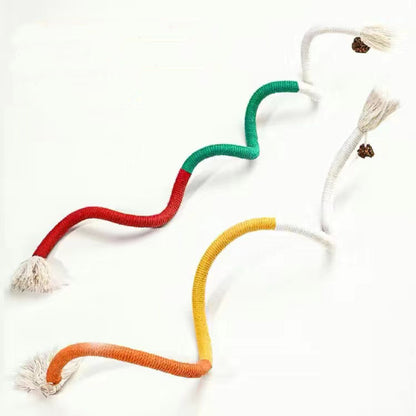 🔥Final 3 Hours: 60% OFF - 🐾 Silent & Durable Cat Toy — Safe Cotton Rope, Endless Fun