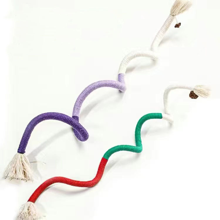 🔥Final 3 Hours: 60% OFF - 🐾 Silent & Durable Cat Toy — Safe Cotton Rope, Endless Fun