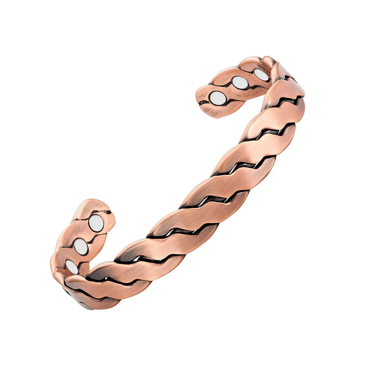 ODEIUN® Copper Bracelets for Women. Pure Copper Magnetic Bracelet with 3800 Gauss Effective Magnets